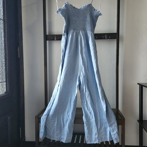 Light Blue Jumpsuit - Picture 2 of 3